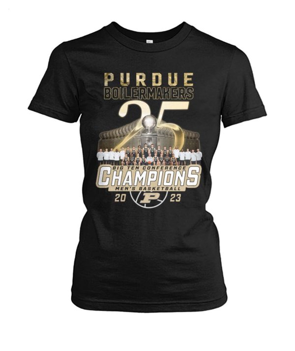 LIMITED EDITION Purdue Boilermakers Big Ten Conference Champions Men’s Basketball 2023 T-Shirt