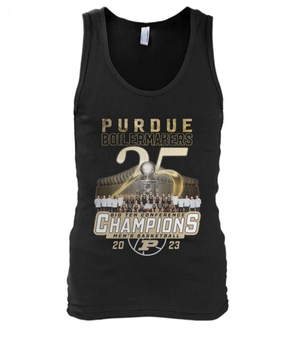 LIMITED EDITION Purdue Boilermakers Big Ten Conference Champions Men’s Basketball 2023 T-Shirt