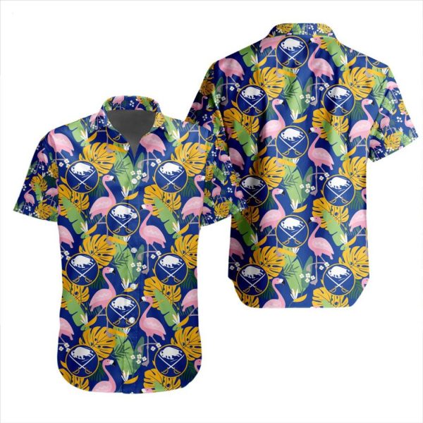 NHL Buffalo Sabres Special Aloha-style Design Button Shirt