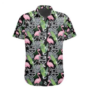 NHL Los Angeles Kings Special Aloha-style Design Button Shirt