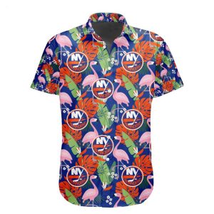 NHL New York Islanders Special Aloha-style Design Button Shirt