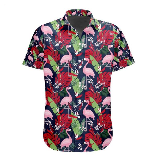 NHL Washington Capitals Special Aloha-style Design Button Shirt