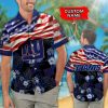 Custom Name NFL New York Jets Hawaiian Shirt And Short