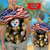Custom Name NFL Philadelphia Eagles Hawaiian Shirt And Short