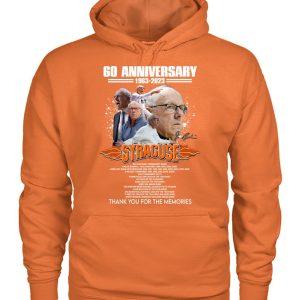 Limited Edition 60 Anniversary 1963 – 2023 Jim Boeheim Syracuse Thank You For The Memories T-Shirt