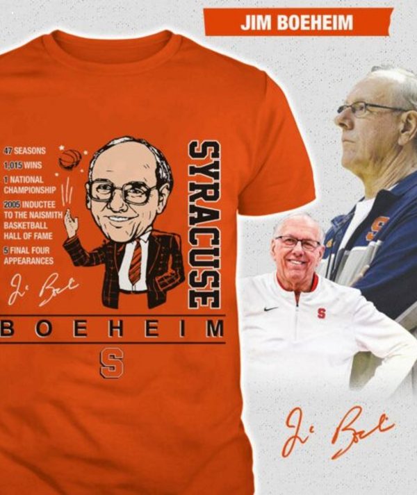 Limited Edition Jim Boeheim Syracuse S T-Shirt