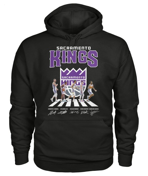 Limited Edition Sacramento Kings Domantas Sabonis And De’aaron Fox And Keegan Murray And Kevin Huerter And Harrison Barnes T-Shirt