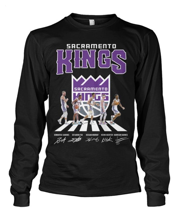 Limited Edition Sacramento Kings Domantas Sabonis And De’aaron Fox And Keegan Murray And Kevin Huerter And Harrison Barnes T-Shirt