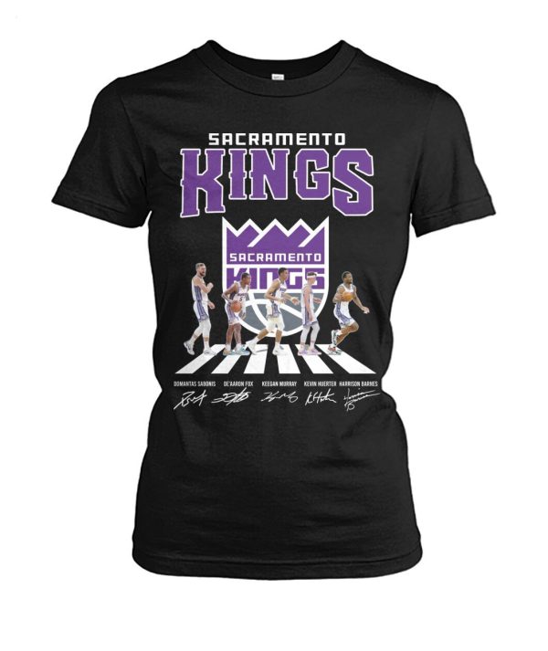 Limited Edition Sacramento Kings Domantas Sabonis And De’aaron Fox And Keegan Murray And Kevin Huerter And Harrison Barnes T-Shirt