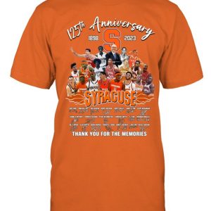 Limited Edition Syracuse Orange 125th Anniversary Unisex T-Shirt