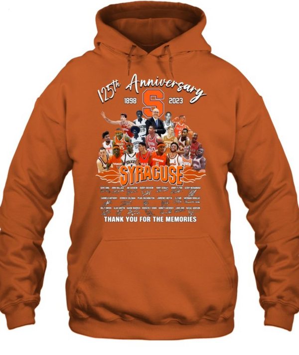 Limited Edition Syracuse Orange 125th Anniversary Unisex T-Shirt