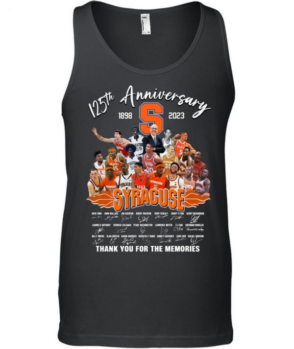 Limited Edition Syracuse Orange 125th Anniversary Unisex T-Shirt