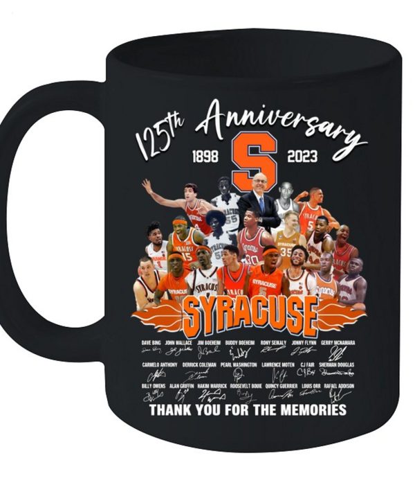 Limited Edition Syracuse Orange 125th Anniversary Unisex T-Shirt