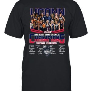 Limited Edition Uconn Big East Conference Champions Ucon Hushies T-Shirt