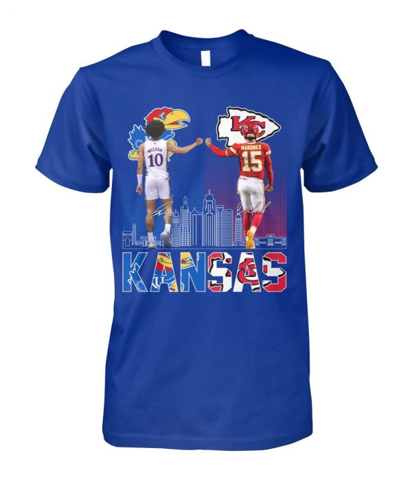 Limited Edition Wilson 10 And Mahomes Kansas T-Shirt