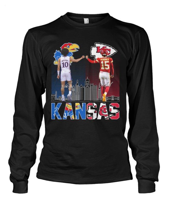 Limited Edition Wilson 10 And Mahomes Kansas T-Shirt