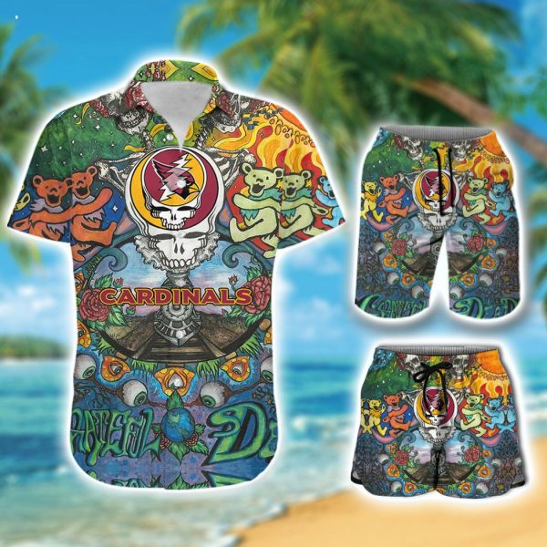 Personalized NFL Arizona Cardinals Combo Hawaiian Shirt And Short