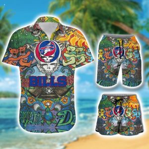 Personalized NFL Buffalo Bills Combo Hawaiian Shirt And Short