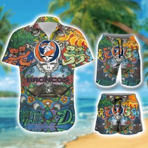 Personalized NFL Denver Broncos Combo Hawaiian Shirt And Short