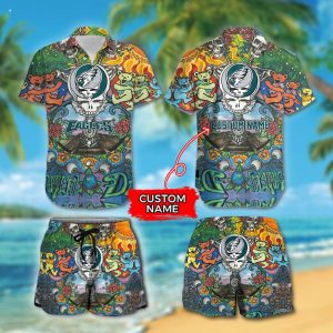 Personalized NFL Philadelphia Eagles Combo Hawaiian Shirt And Short