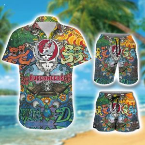 Personalized NFL Tampa Bay Buccaneers Combo Hawaiian Shirt And Short