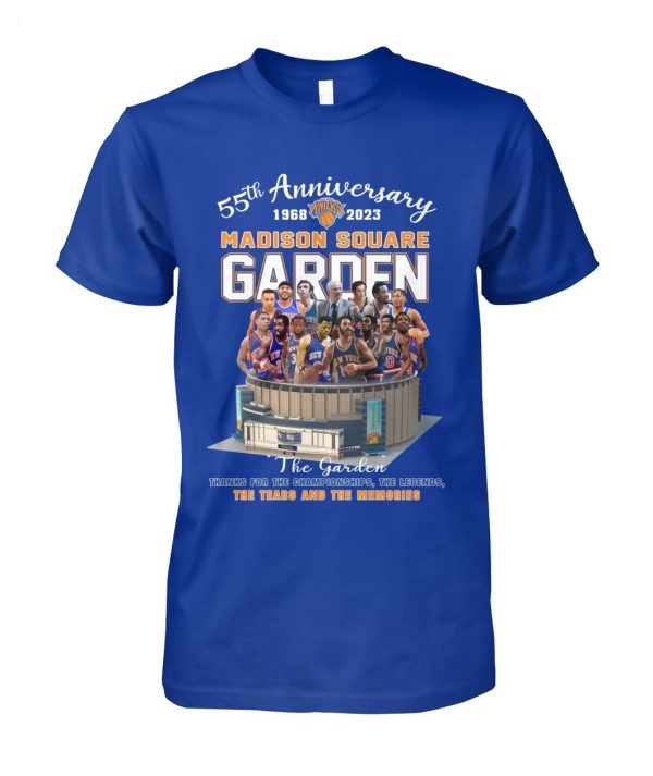 55th Anniversary 1968 – 2023 Madison Square Garden T-Shirt – Limited Edition