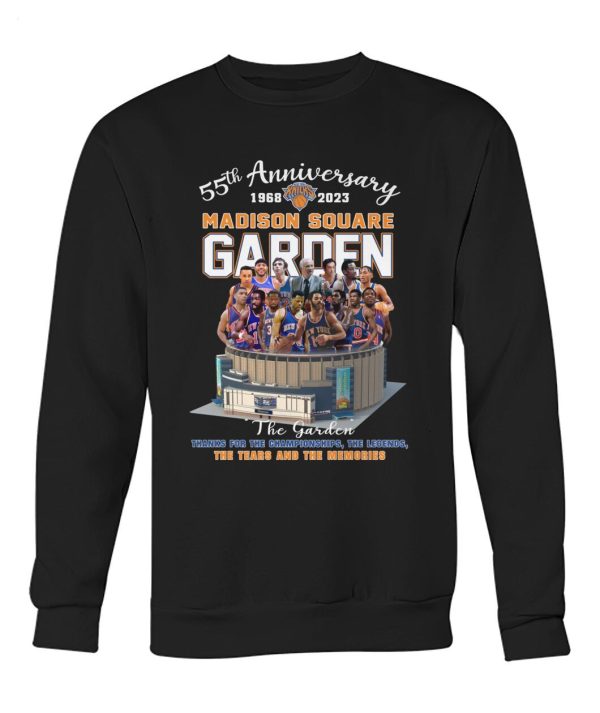 55th Anniversary 1968 – 2023 Madison Square Garden T-Shirt – Limited Edition