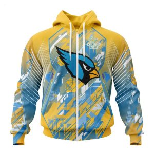 Personalized NFL Arizona Cardinals Specialized Design Fearless Against Childhood Cancers Hoodie