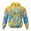 Personalized NFL Carolina Panthers Specialized Design Fearless Against Childhood Cancers Hoodie