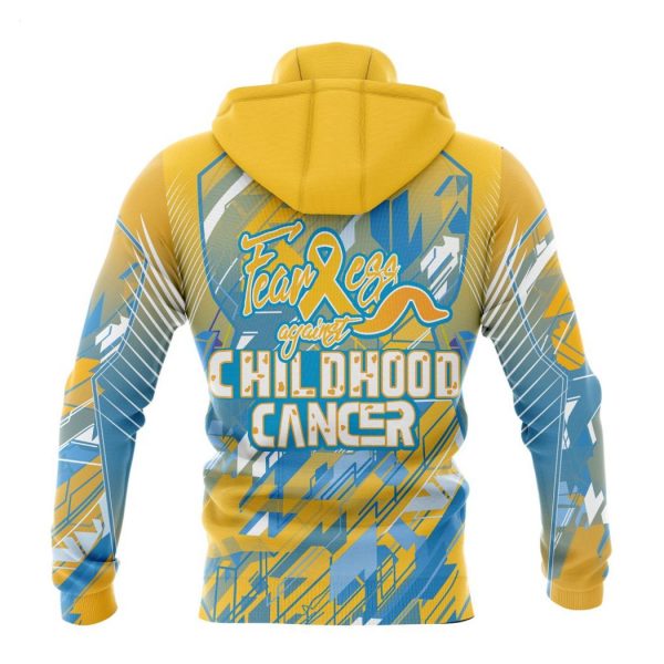 Personalized NFL Denver Broncos Specialized Design Fearless Against Childhood Cancers Hoodie