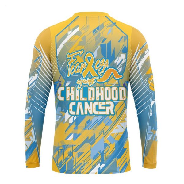 Personalized NFL Denver Broncos Specialized Design Fearless Against Childhood Cancers Hoodie