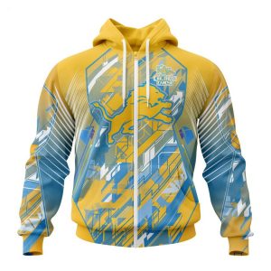 Personalized NFL Detroit Lions Specialized Design Fearless Against Childhood Cancers Hoodie
