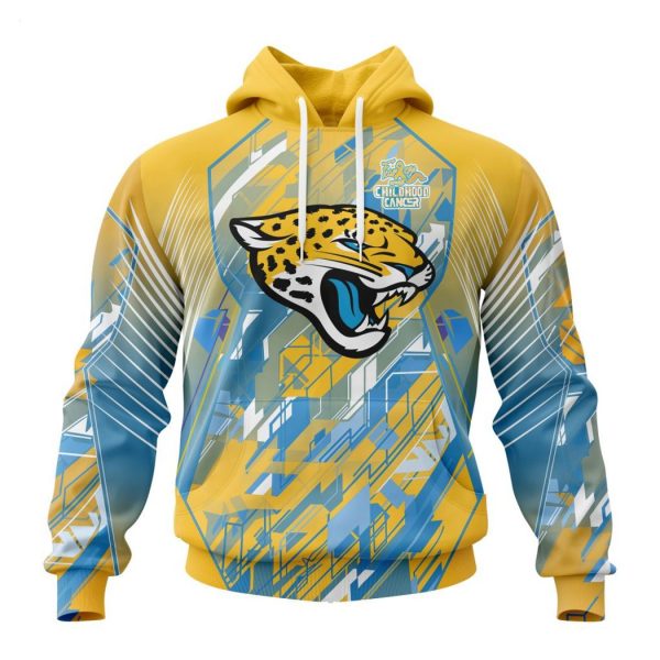 Personalized NFL Jacksonville Jaguars Specialized Design Fearless Against Childhood Cancers Hoodie