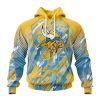 Personalized NFL New England Patriots Specialized Design Fearless Against Childhood Cancers Hoodie