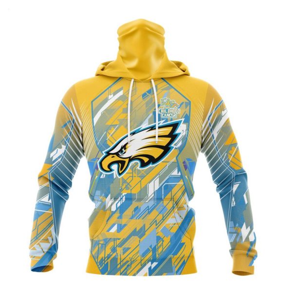 Personalized NFL Philadelphia Eagles Specialized Design Fearless Against Childhood Cancers Hoodie