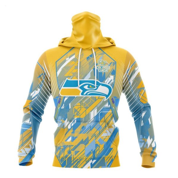 Personalized NFL Seattle Seahawks Specialized Design Fearless Against Childhood Cancers Hoodie