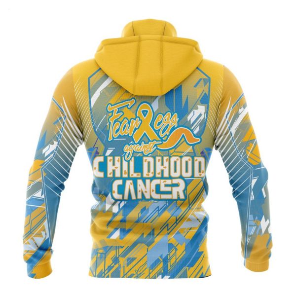 Personalized NFL Tampa Bay Buccaneers Specialized Design Fearless Against Childhood Cancers Hoodie