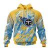 Personalized NFL Washington Football Team Specialized Design Fearless Against Childhood Cancers Hoodie