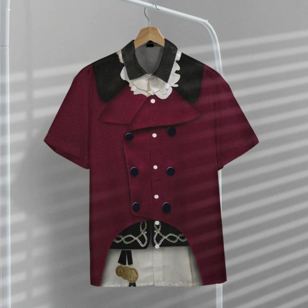Aaron Burr Custom Short Sleeve Shirt, Hawaiian Shirt – Summer Collection