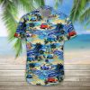 Christmas Santa Men’s Hawaiian Shirt Casual Button Down Shirts, Short Sleeve Shirts – Summer Collection