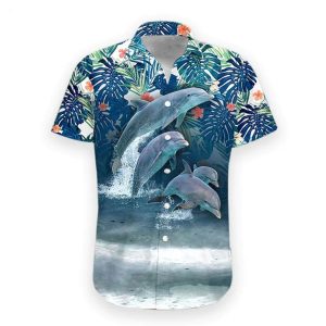 Dolphin Hawaiian Shirt – Summer Collection