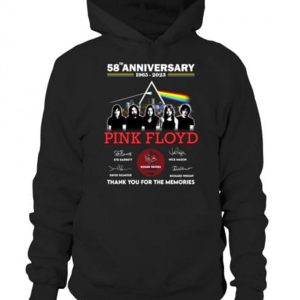 58th Anniversary 1965 – 2023 Pink Ployd Thank You For The Memories T-Shirt – Limited Edition