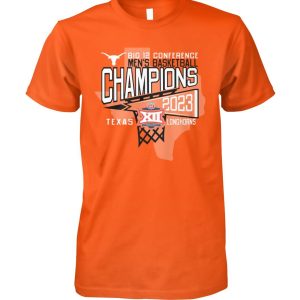 Big 12 Conference Men’s Basketball Champions 2023 XII Texas Longhorns T-Shirt – Limited Edition