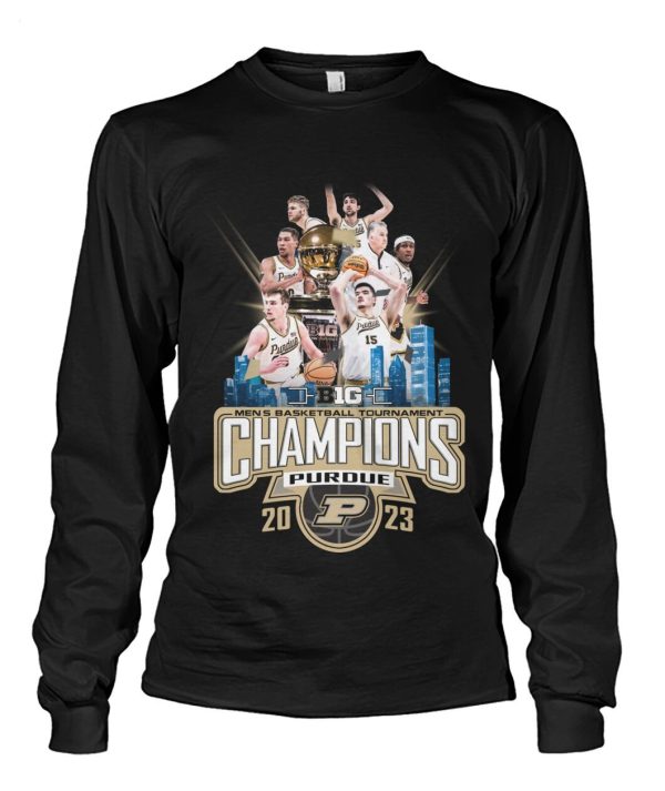 Big Men’s Basketball Tournament Champions Purdue 2023 T-Shirt – Limited Edition