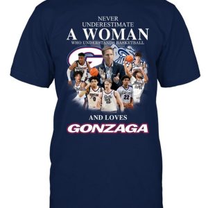 Never Understands Basketball And Loves Gonzaga T-Shirt – Limited Edition