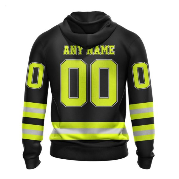 Personalized NFL Atlanta Falcons Special FireFighter Uniform Design Hoodie
