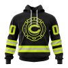 Personalized NFL Carolina Panthers Special FireFighter Uniform Design Hoodie