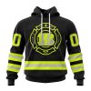 Personalized NFL Cleveland Browns Special FireFighter Uniform Design Hoodie