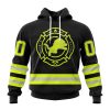 Personalized NFL Green Bay Packers Special FireFighter Uniform Design Hoodie