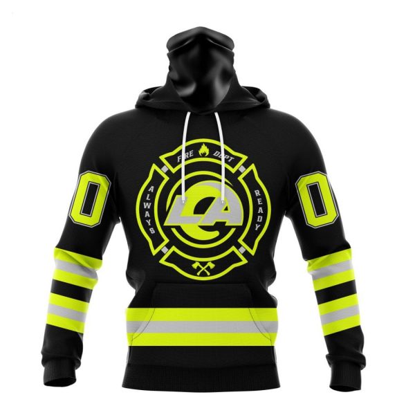 Personalized NFL Los Angeles Rams Special FireFighter Uniform Design Hoodie